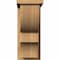 Ekena Millwork Ridgewood Smooth Corbel w/Backplate, Western Red Cedar, 7 1/2"W x 14"D x 18"H COR08X14X18RID01SWR - alternate 2